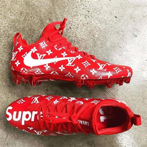 supreme louis vuitton cleats|Louis Vuitton supreme raincoat.